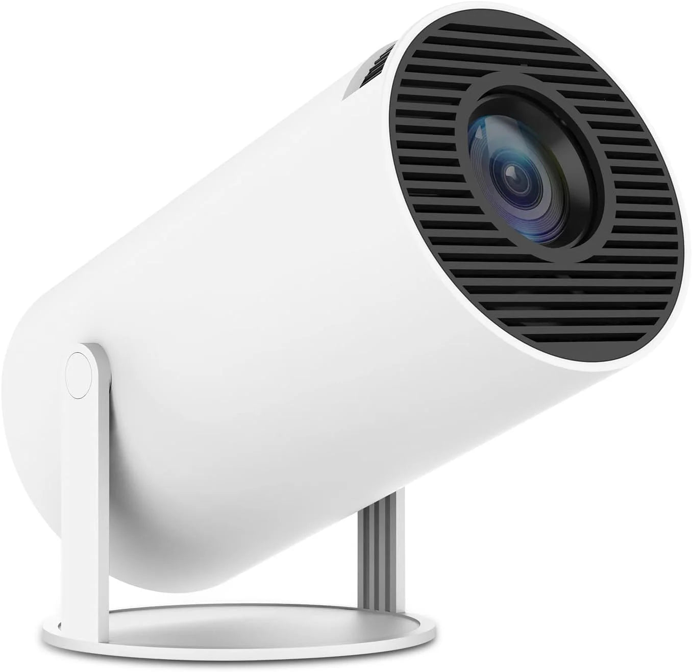 Mini Projector with Android 11, Portable Projector 4K 1080P Full HD Support, Smart Projector Wifi6 BT5.0 Auto Horizontal Correction, 180°Rotatable Outdoor Projector for Phone/Tv Stick/Laptop