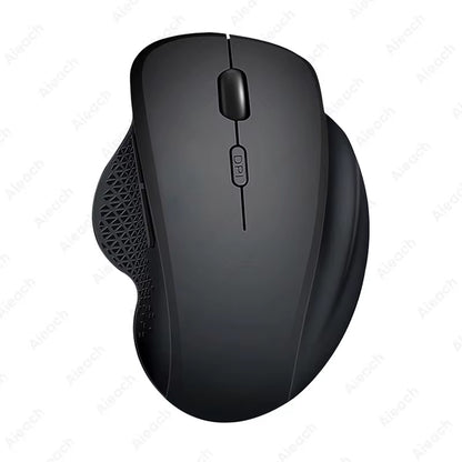 Rechargeable Dual Mode Bluetooth Wireless Mouse – Ergonomic, Silent, 1600 DPI for Laptop, iPad, Mac & Chromebook